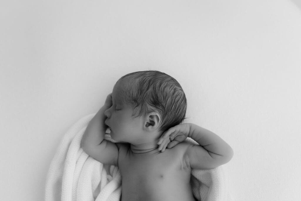 wisconsin newborn studio session