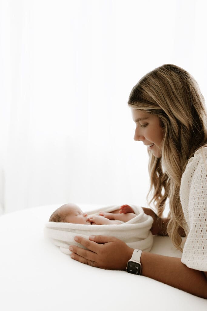 wisconsin newborn studio session