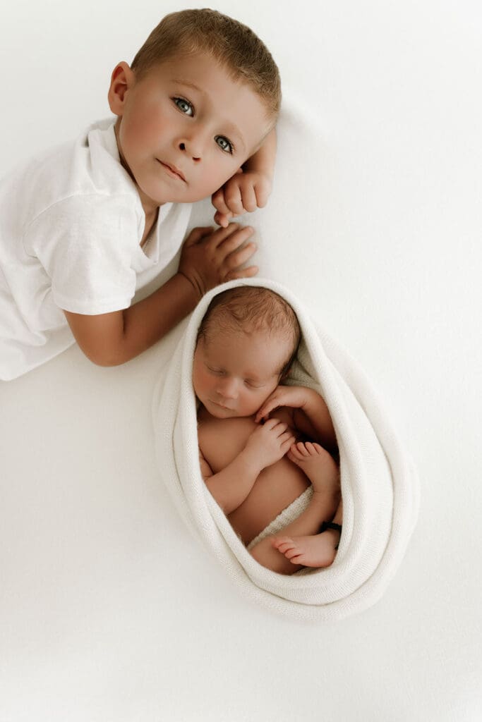 wisconsin newborn studio session