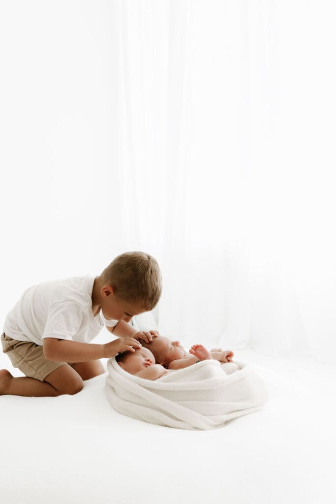 wisconsin newborn studio session