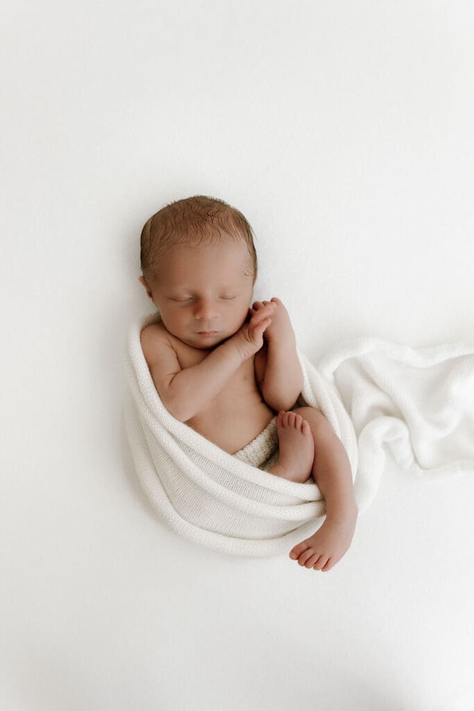 wisconsin newborn studio session