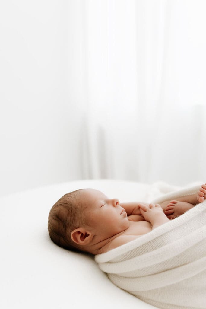wisconsin newborn studio session