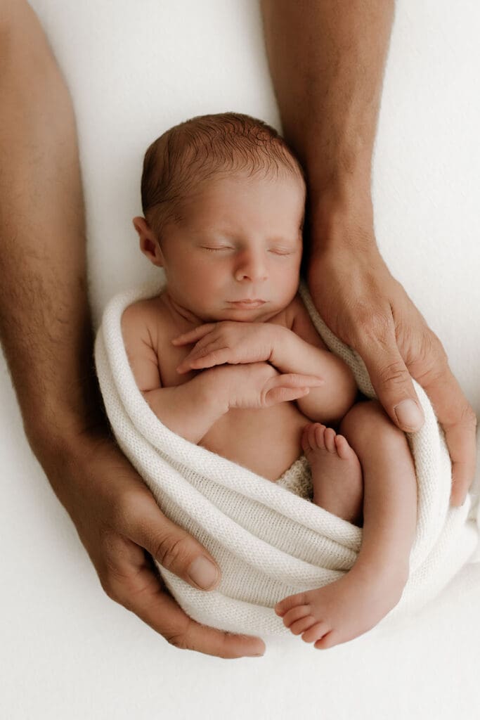 wisconsin newborn studio session